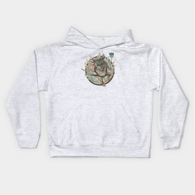 THE SUB-MARSUPIAL Kids Hoodie by ThirteenthFloor